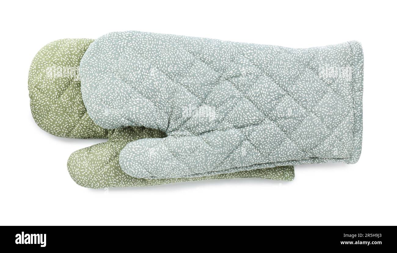 Grey Oven Mitts Stock Photo - Download Image Now - Protective Glove, 2015,  Bakery - iStock