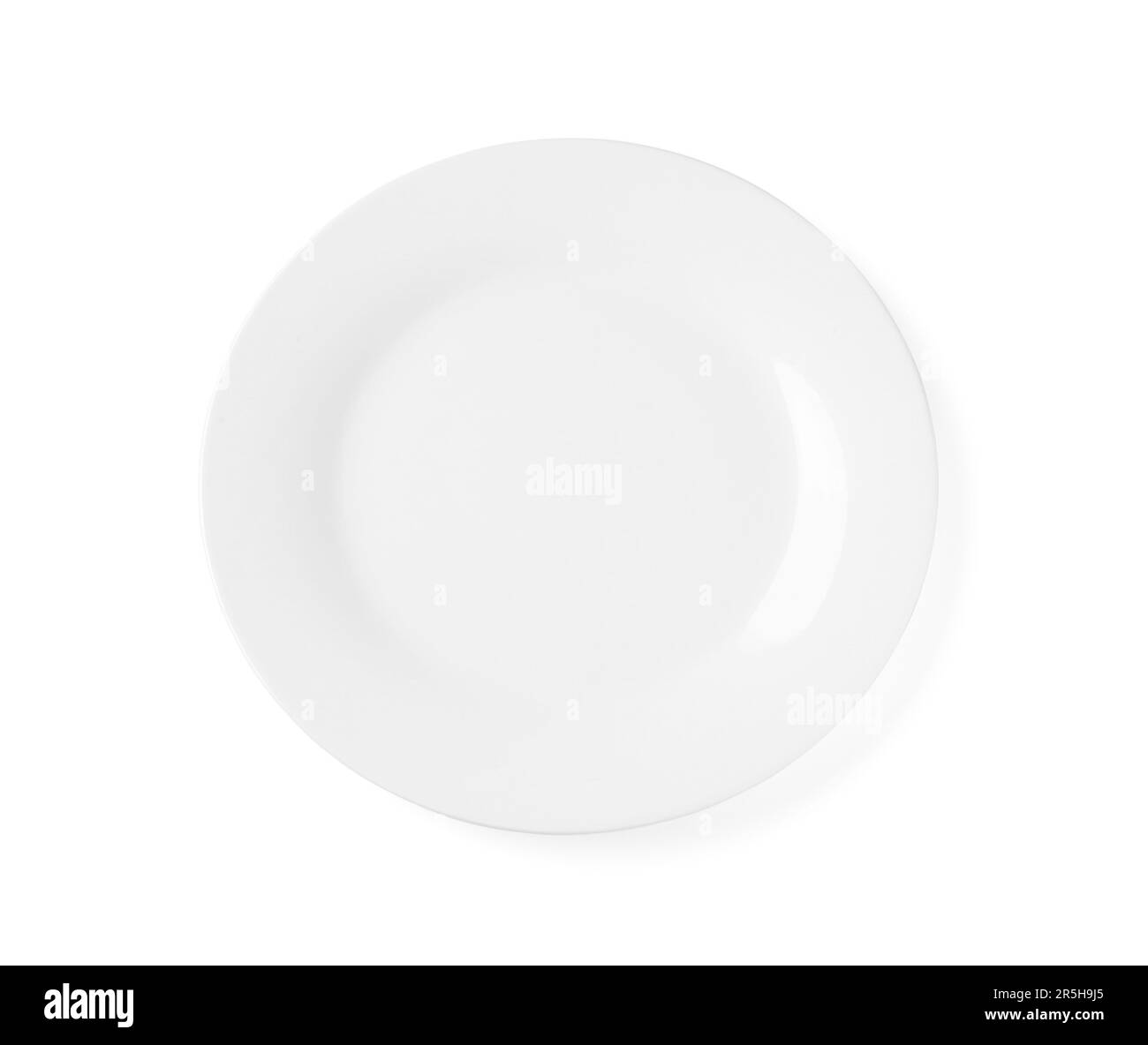 Top view luxury plate Black and White Stock Photos & Images - Alamy