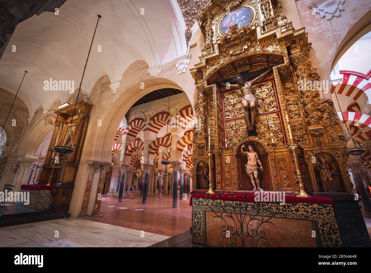 Altar of holy christ and saint sebastian hi-res stock photography and ...