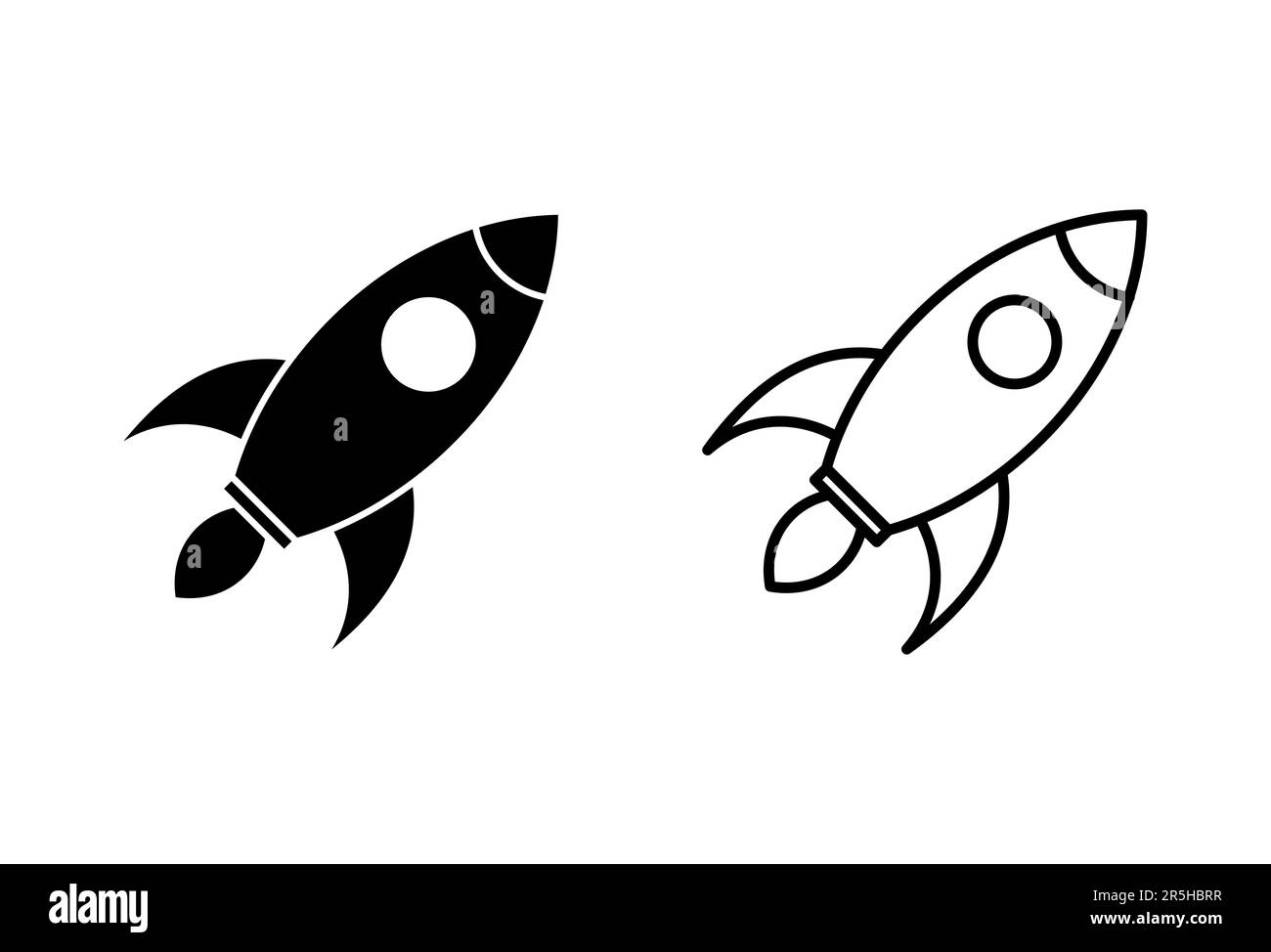 Rocket icon set. Startup icon vector Stock Vector Image & Art - Alamy