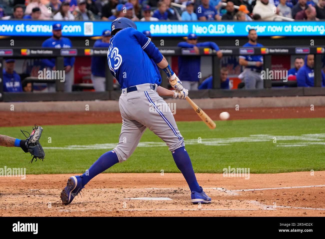 FLUSHING, NY JUNE 03 Toronto Blue Jays Designated Hitter Brandon