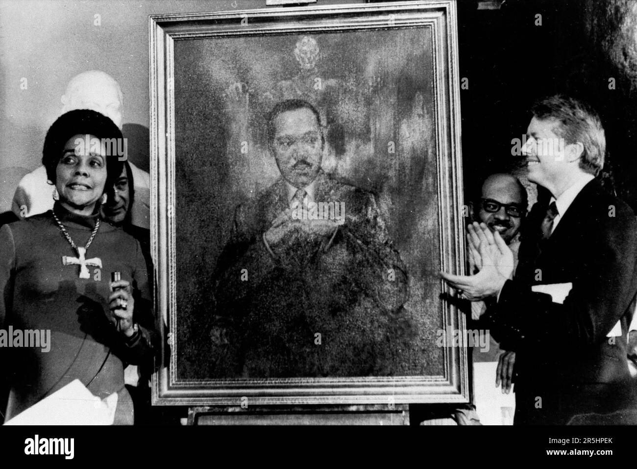 FILE - Coretta Scott King, widow of slain civil rights leader Martin ...