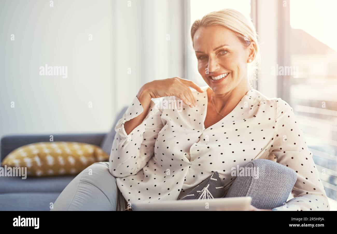 Beautiful lady spending weekends hi-res stock photography and images ...