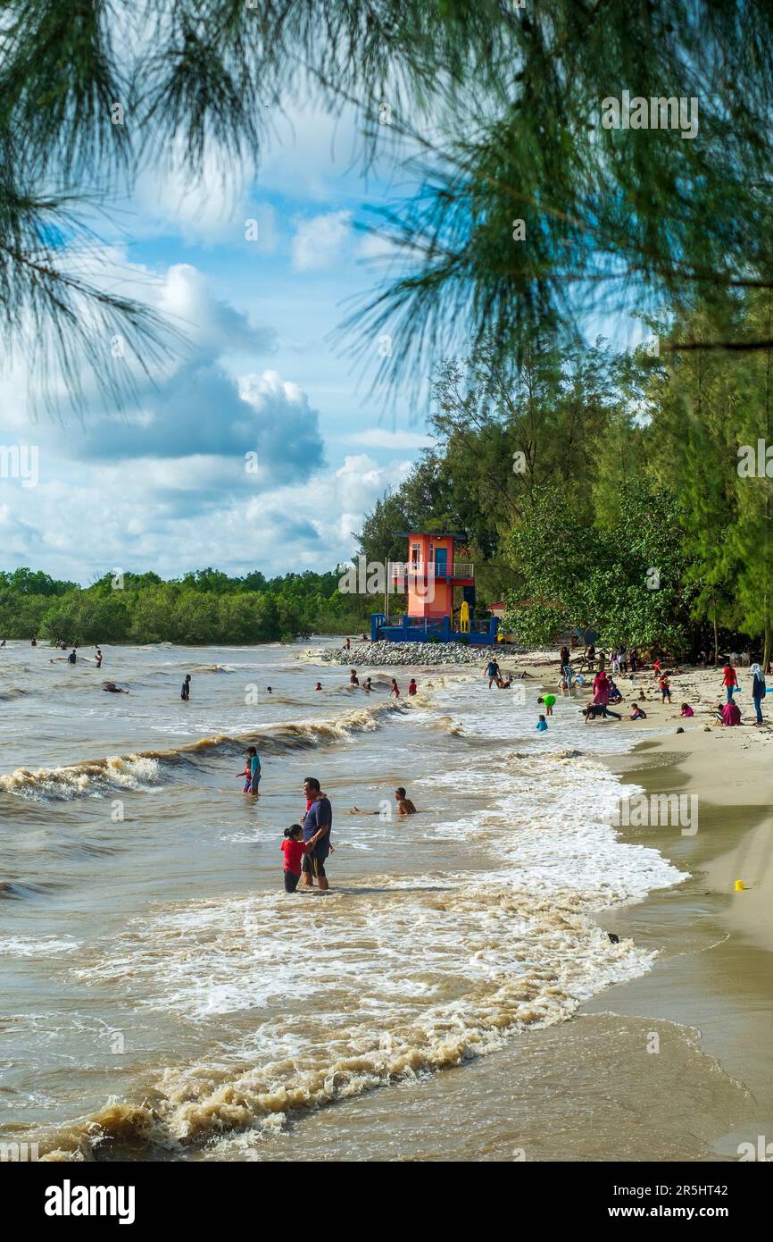 Kuala Selangor beaches Stock Photo