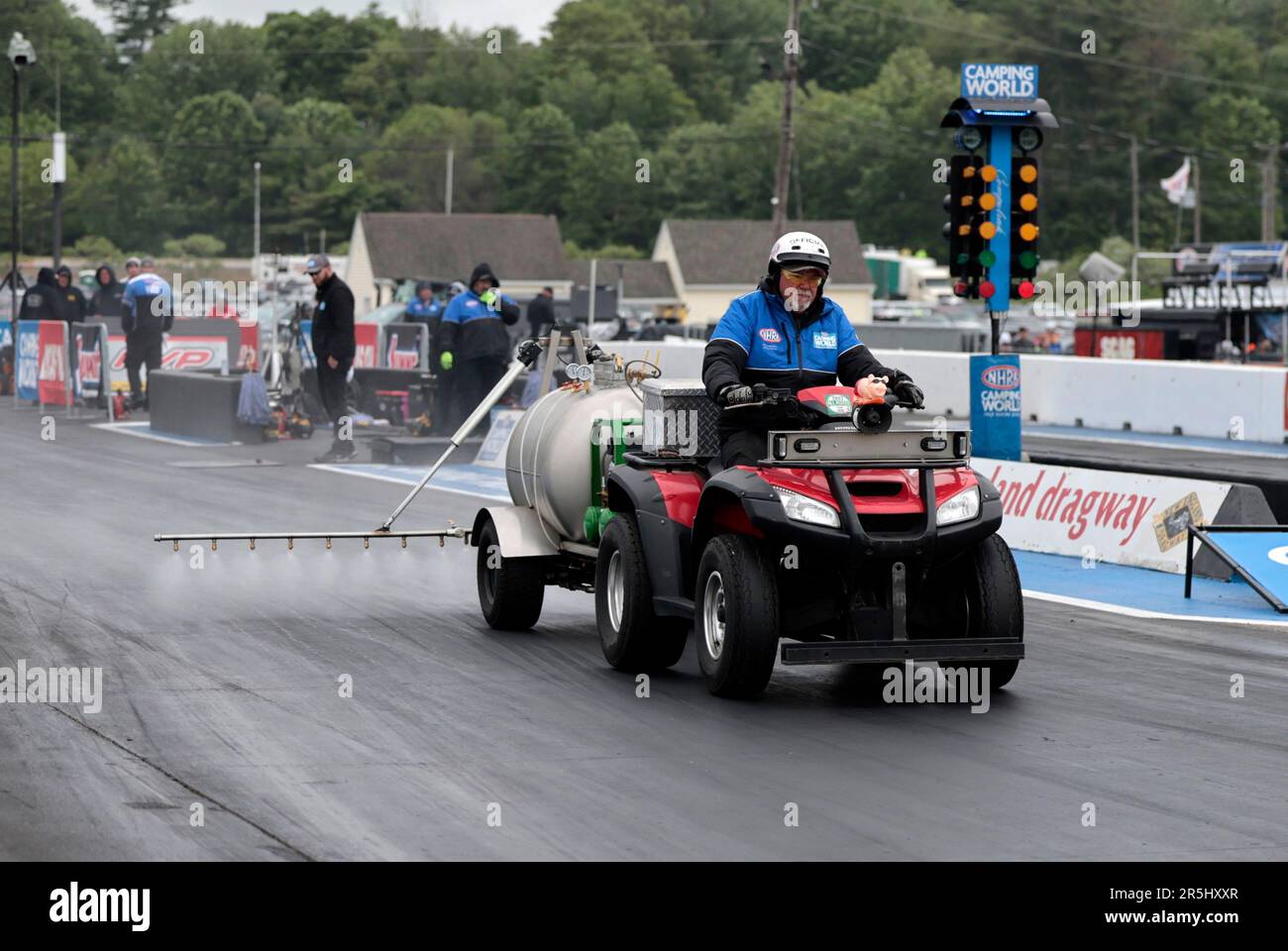 EPPING, NH JUNE 03 PJ1 TrackBite is laid down after the track was