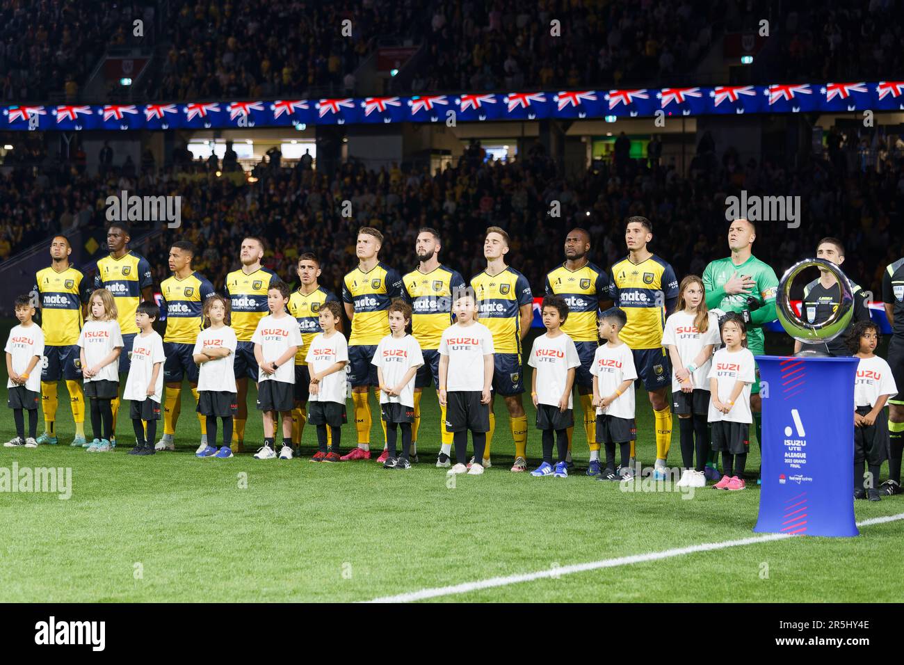 Sydney, Australia. 03rd June, 2023. The Australian National anthem is