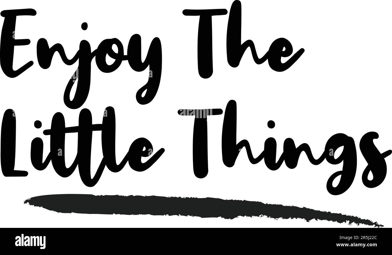 Text Typography Stylish Lettering Phrase Vector Design Stock Vector ...