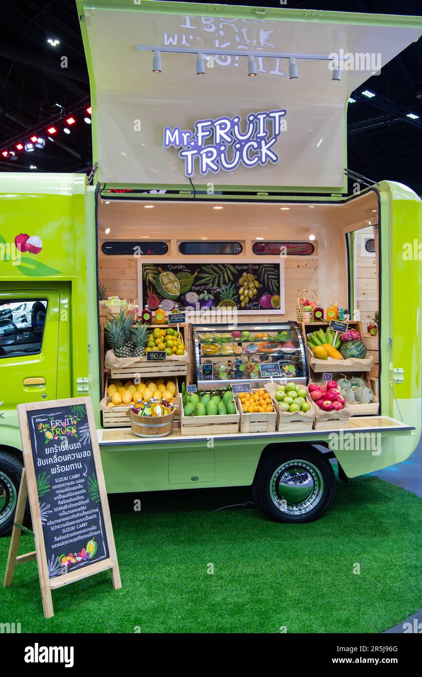 Suzuki Carry food truck on display at Bangkok International Motor Show