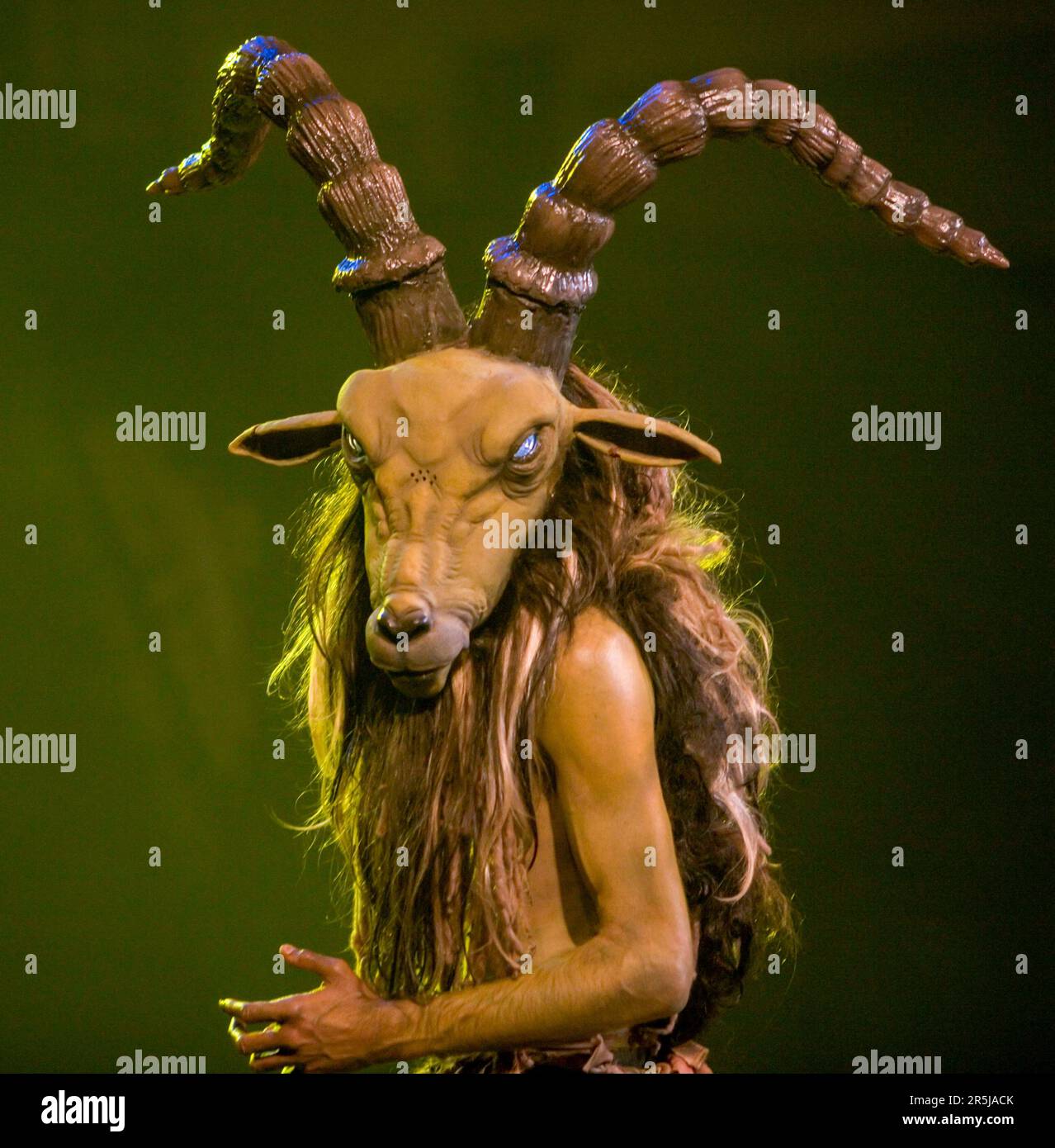 The Special Effects Creatures Category was won by artist Courtney Bell at the New Zealand Body Art Awards Stock Photo