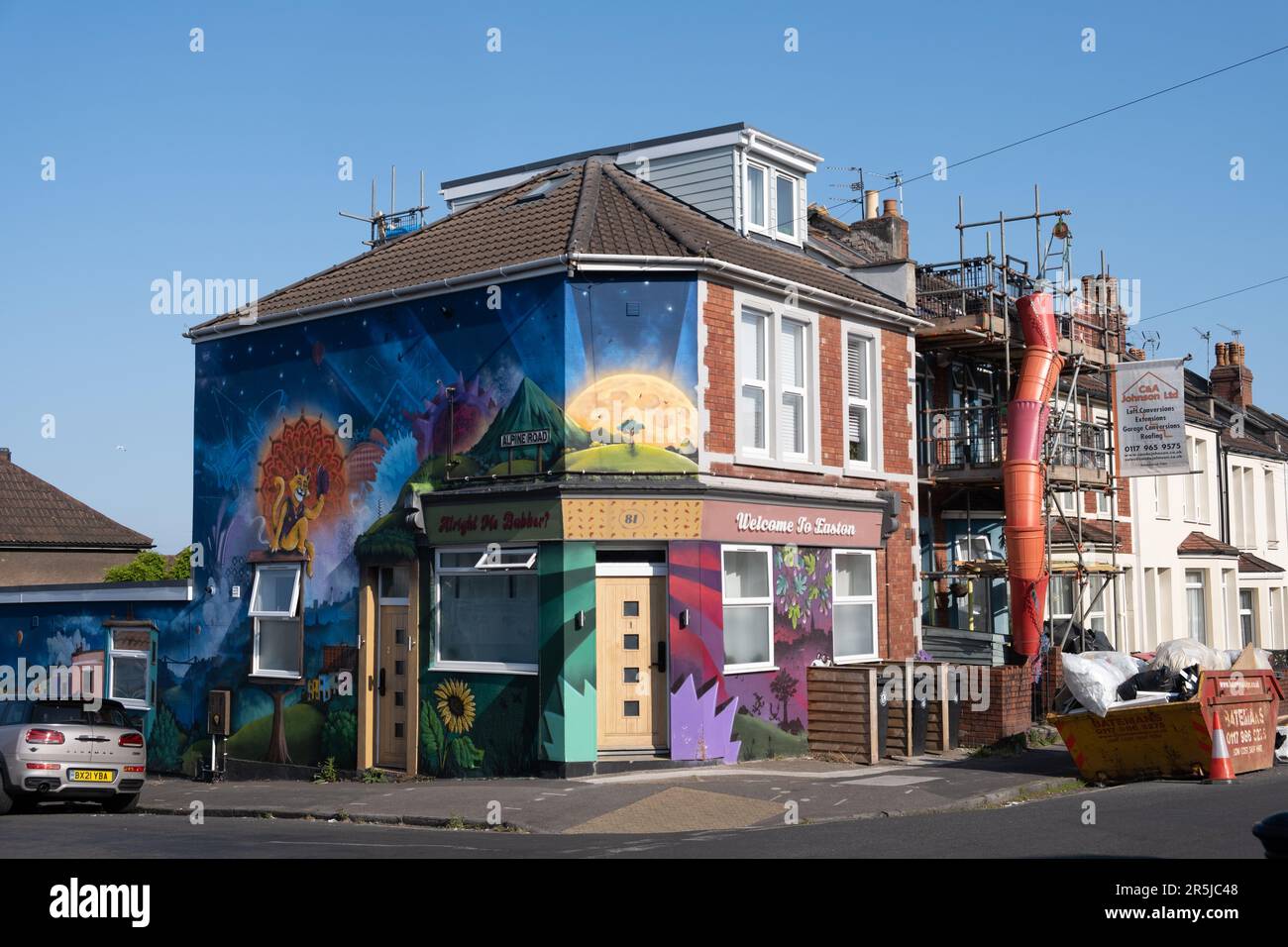 to Easton building, Bristol, UK Stock Photo Alamy