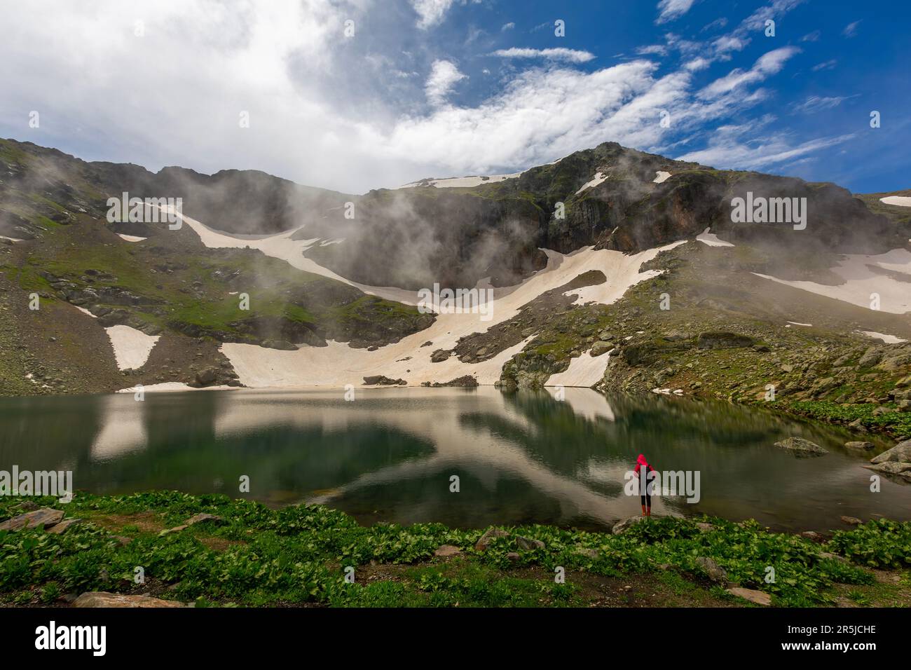 lake-water-fog-snow-nature-karagol-lake-giresun-turkey-stock-photo