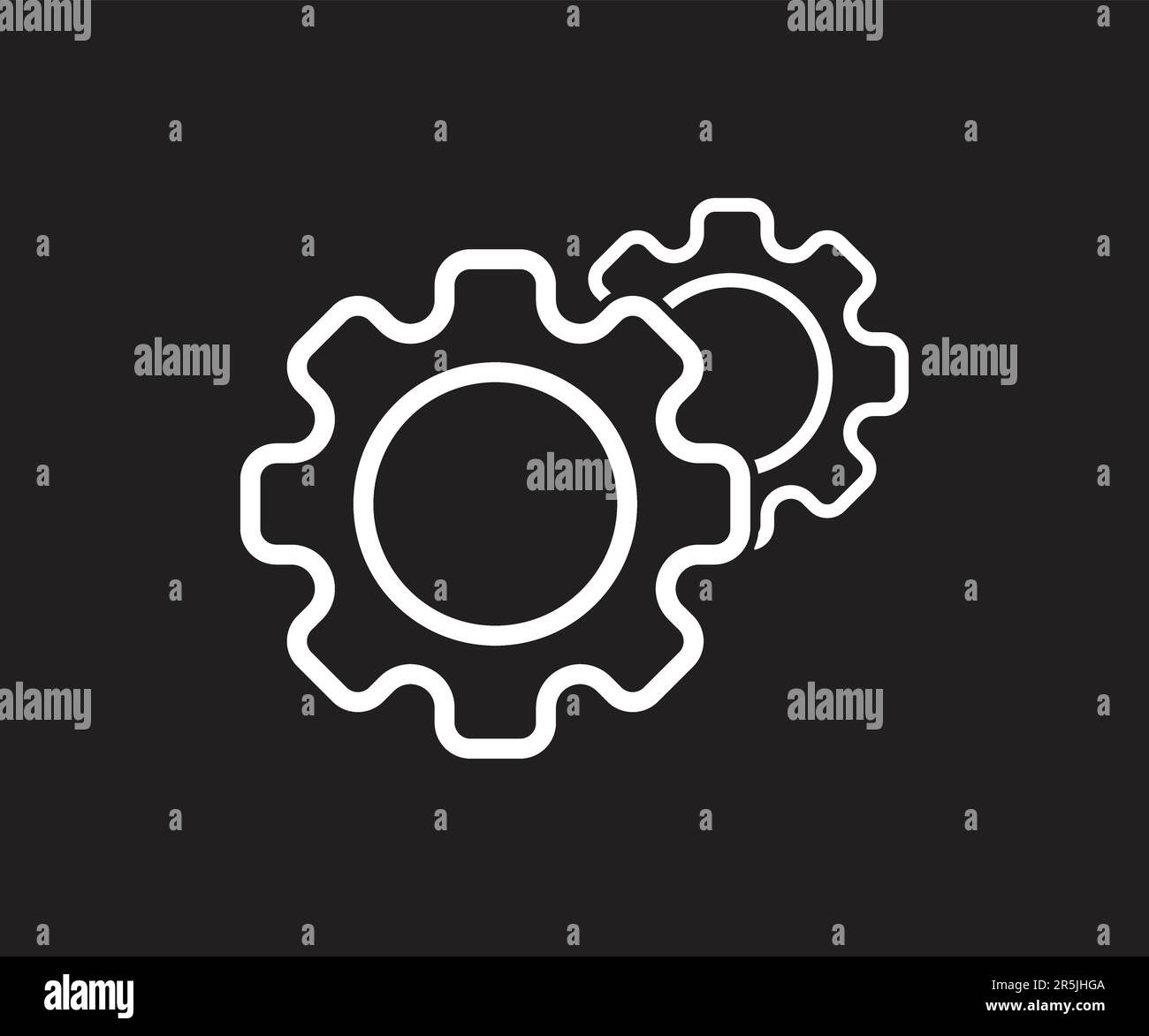 Strong metal sensation icon design vector template Stock Vector
