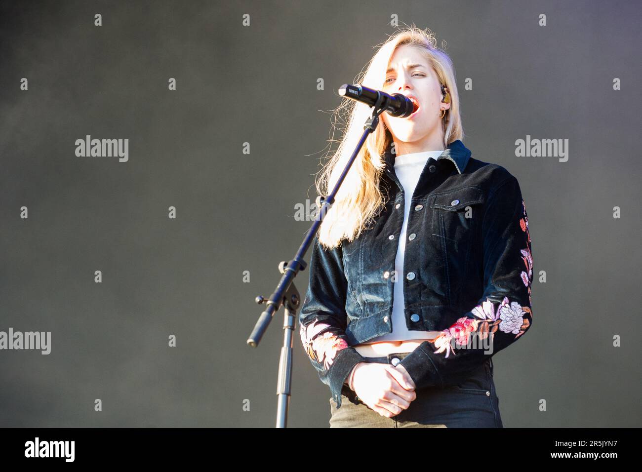 Perform London Berlin, Germany. 10.09.2017. British band London Grammar perform at the ...