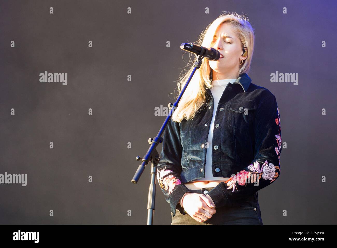 Perform London Berlin, Germany. 10.09.2017. British band London Grammar perform at the ...