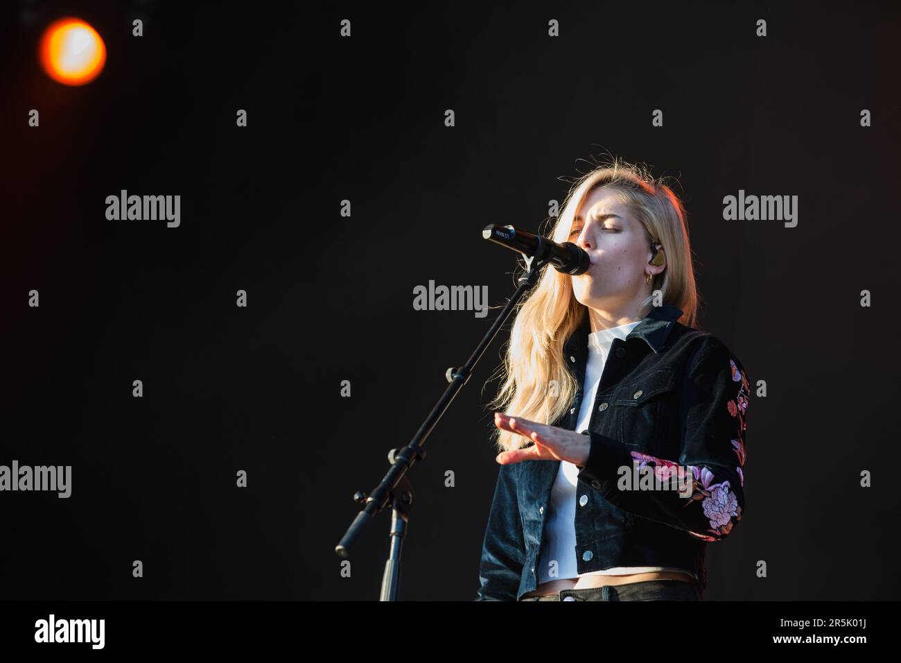 Perform London Berlin, Germany. 10.09.2017. British band London Grammar perform at the ...