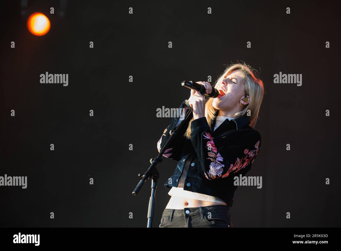 Perform London Berlin, Germany. 10.09.2017. British band London Grammar perform at the ...