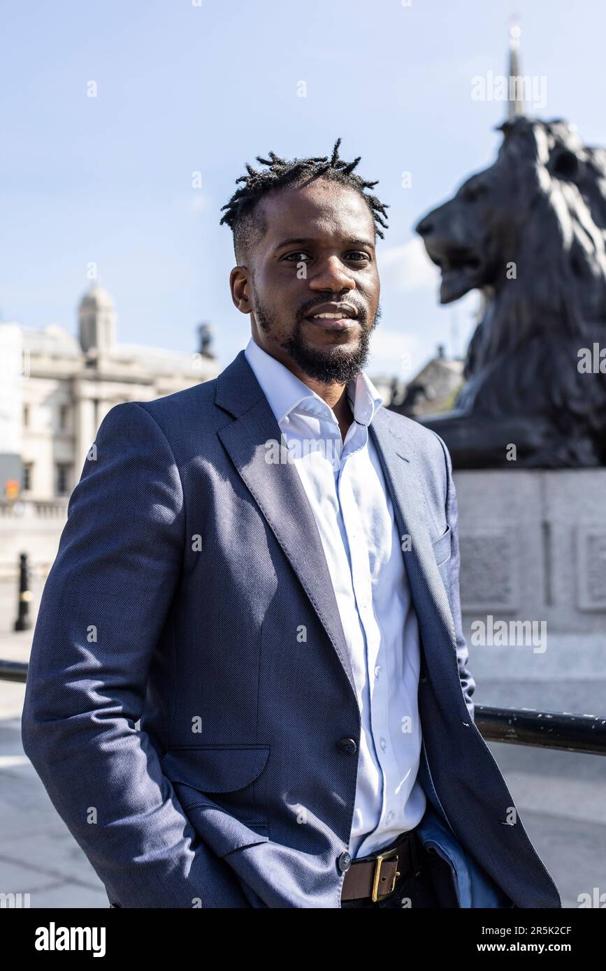 Samuel Kasumu, hoping to become the Conservative Party candidate during the next London mayoral election. Stock Photo