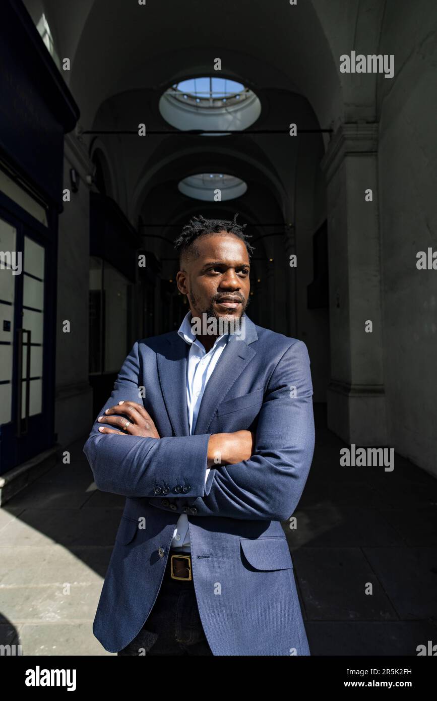 Samuel Kasumu, hoping to become the Conservative Party candidate during the next London mayoral election. Stock Photo