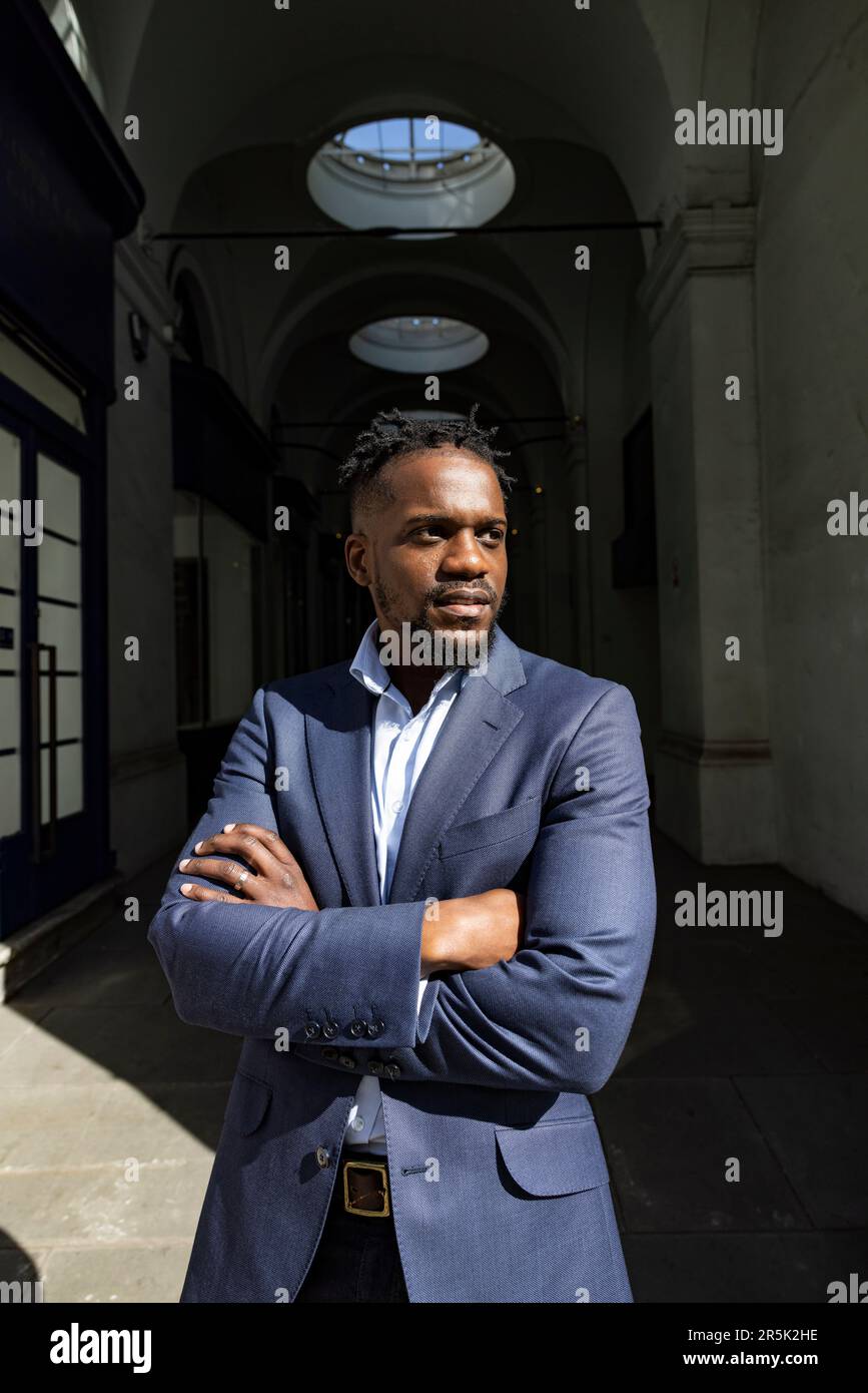 Samuel Kasumu, hoping to become the Conservative Party candidate during the next London mayoral election. Stock Photo