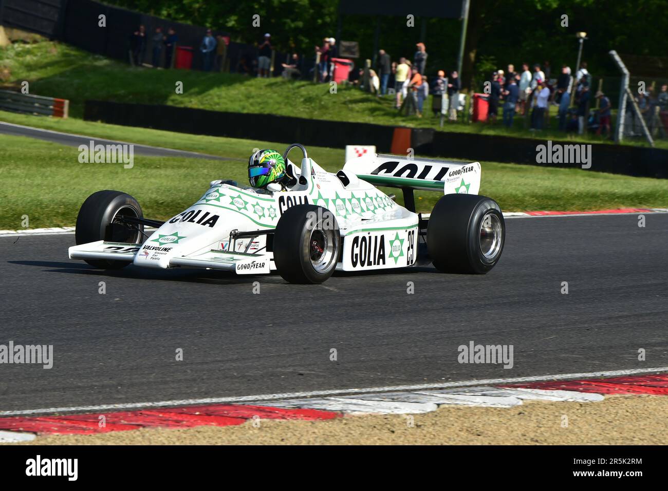 Arthur Bruckner, Arrows A6, Masters Racing Legends, two races of twenty ...