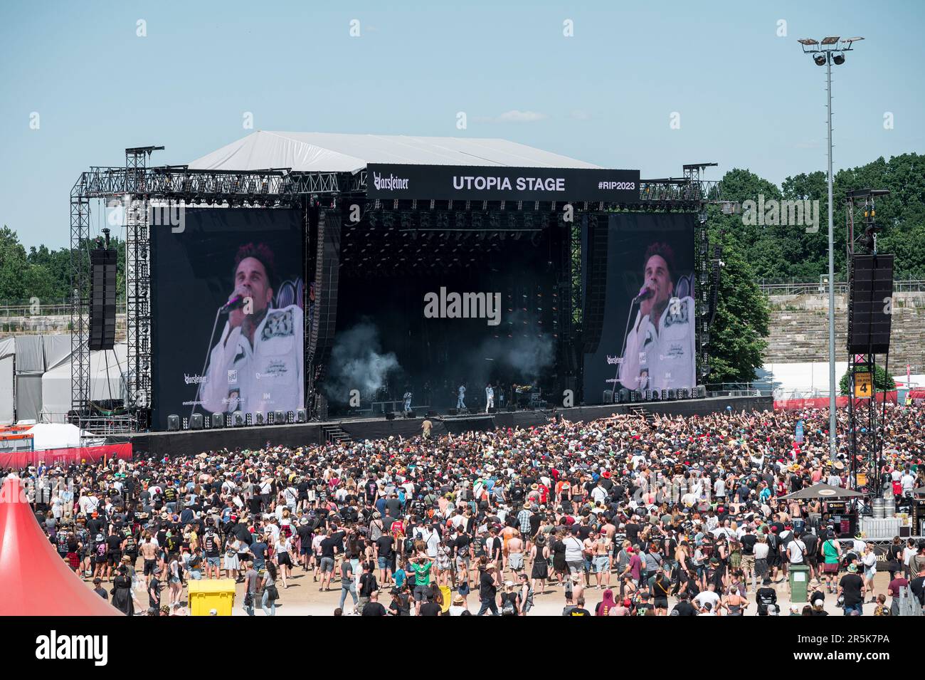 Nuremberg, Germany. 04th June, 2023. View of the Utopia Stage and the