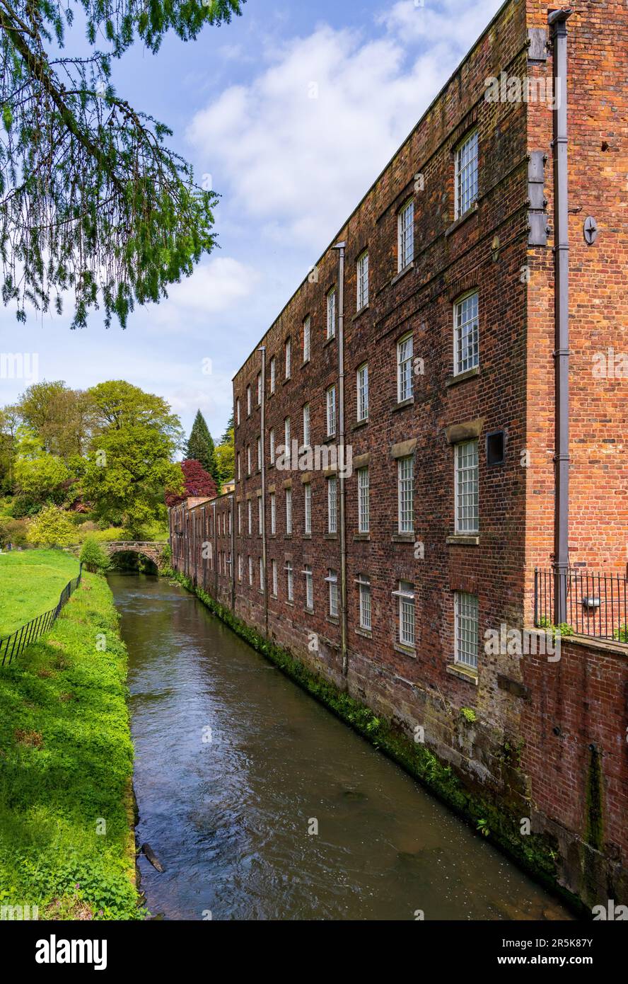 Exterior of restored cotton spinning and weaving mill in north of