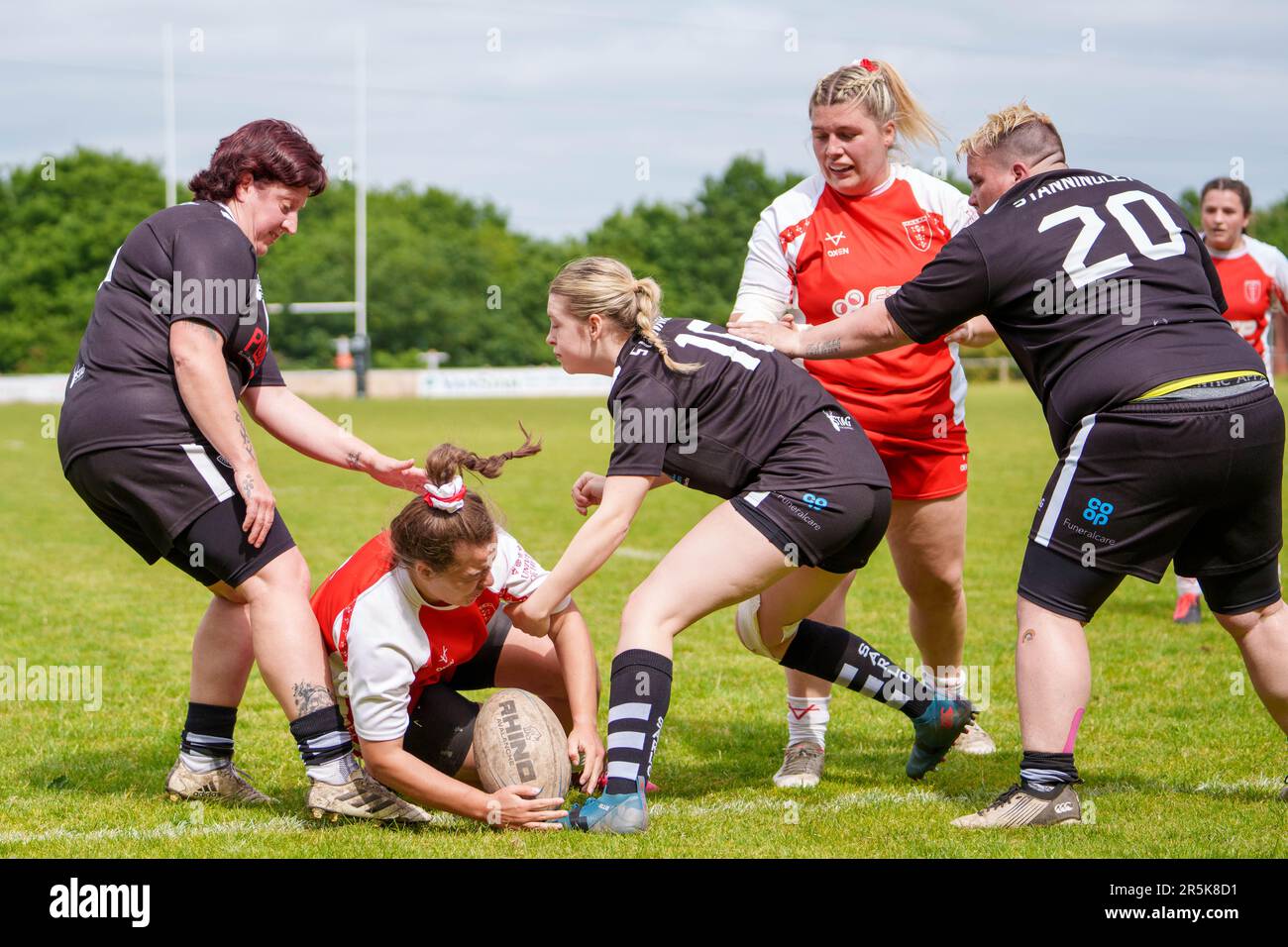 Leeds, UK. 4th June 2023. Womens Rugby League, Championship