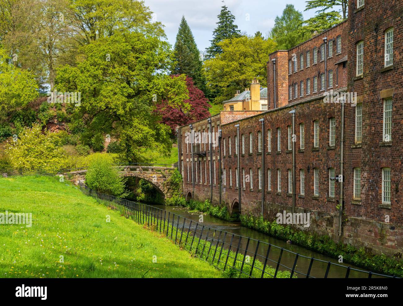 Exterior of restored cotton spinning and weaving mill in north of