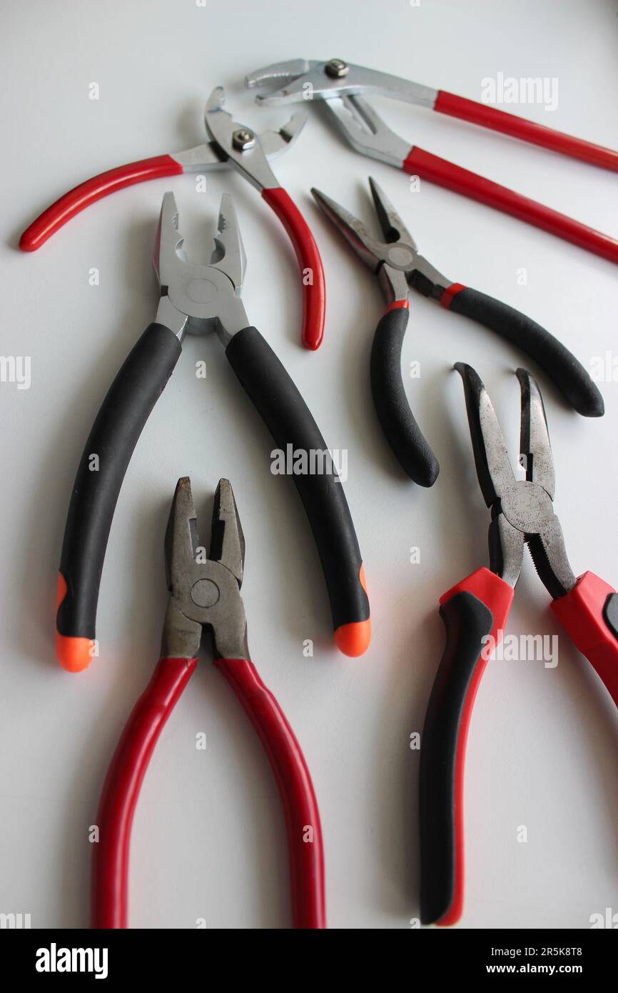 Vertical Stock Photo Of Slip Joint Pliers Groove Pliers Needle
