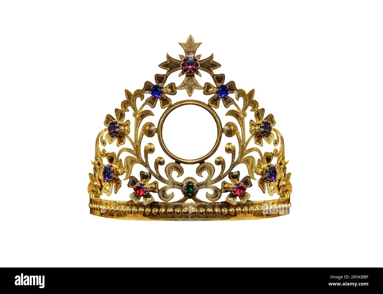 3d golden crown hi-res stock photography and images - Alamy
