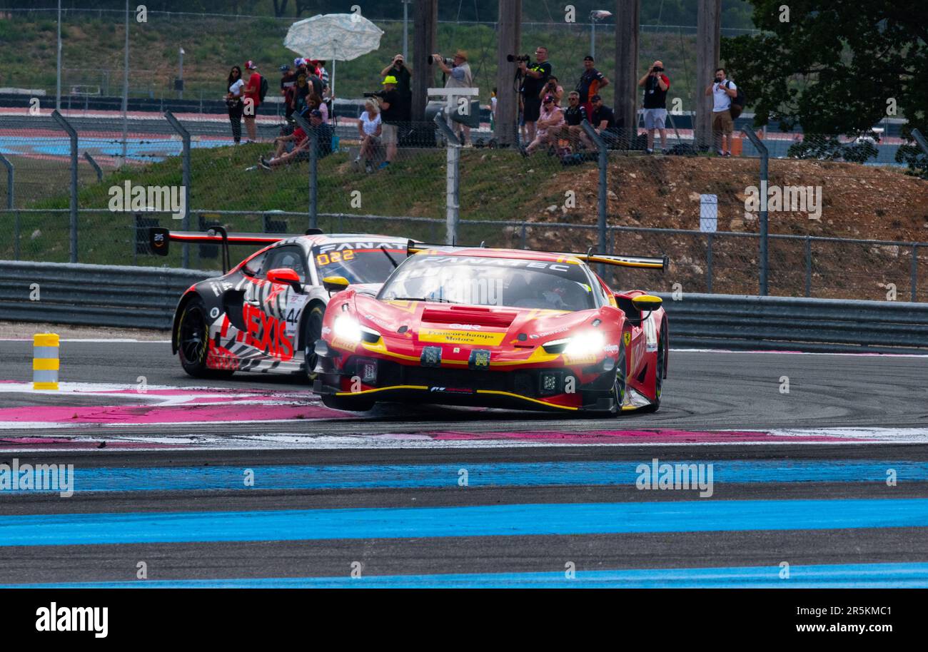 SRO GT World Challenge Europe 2023 Paul Ricard Stock Photo