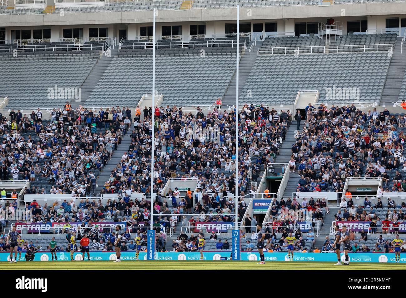 A general view of play during the Betfred Super League match at St. James' Park, Newcastle upon Tyne. Picture date: Sunday June 4, 2023. Stock Photo
