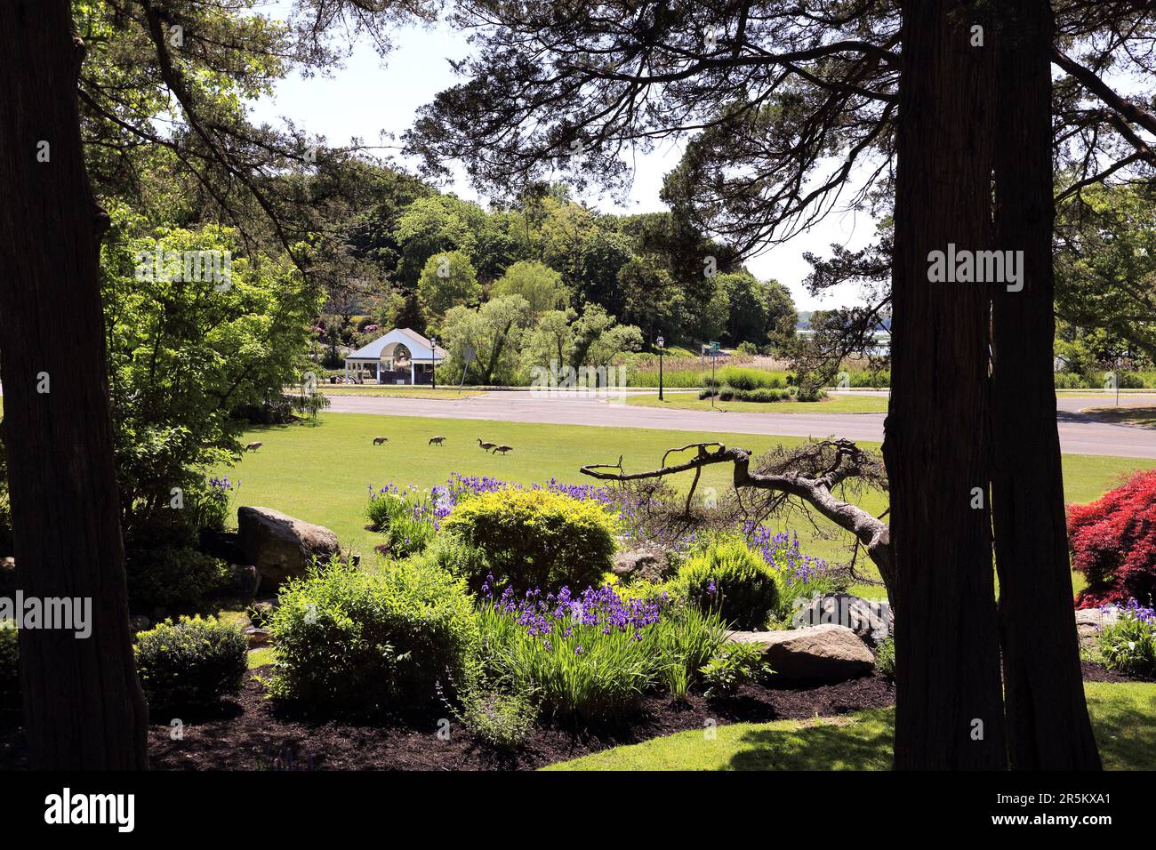 Stony Brook Village Long Island New York Stock Photo Alamy