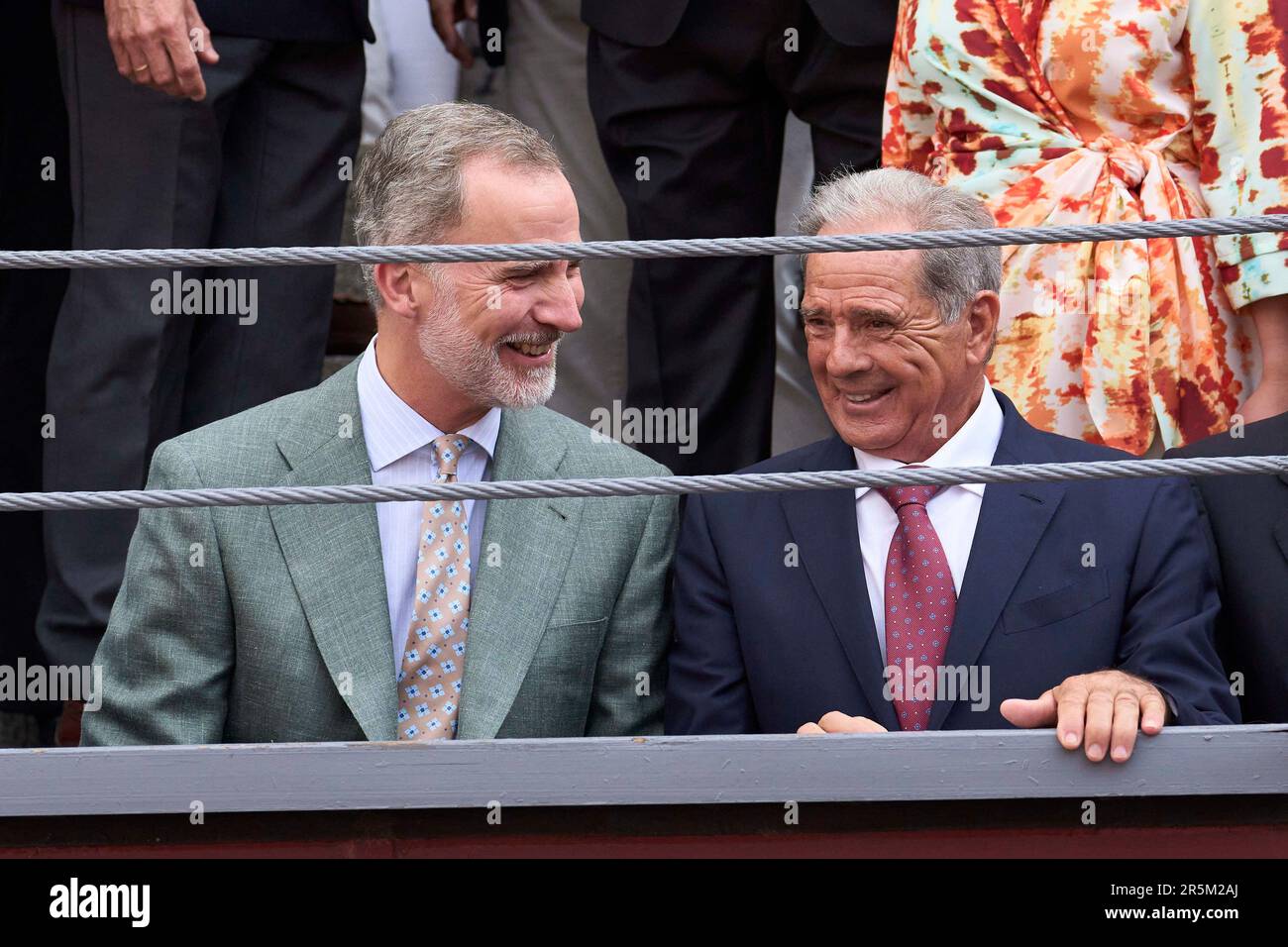 Madrid, Spain. 04th June, 2023. King Felipe VI of Spain attends 'Corrida de la Prensa' Bullfight at Las Ventas Bullring on June 4, 2023 in Madrid, Spain Credit: agefotostock /Alamy Live News Stock Photo