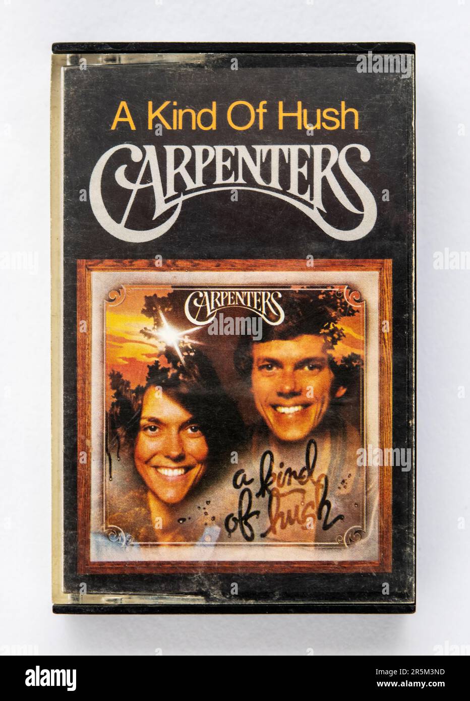 Audio cassette of A Kind of Hush, the seventh studio album by the Carpenters, which was released in 1976 Stock Photo