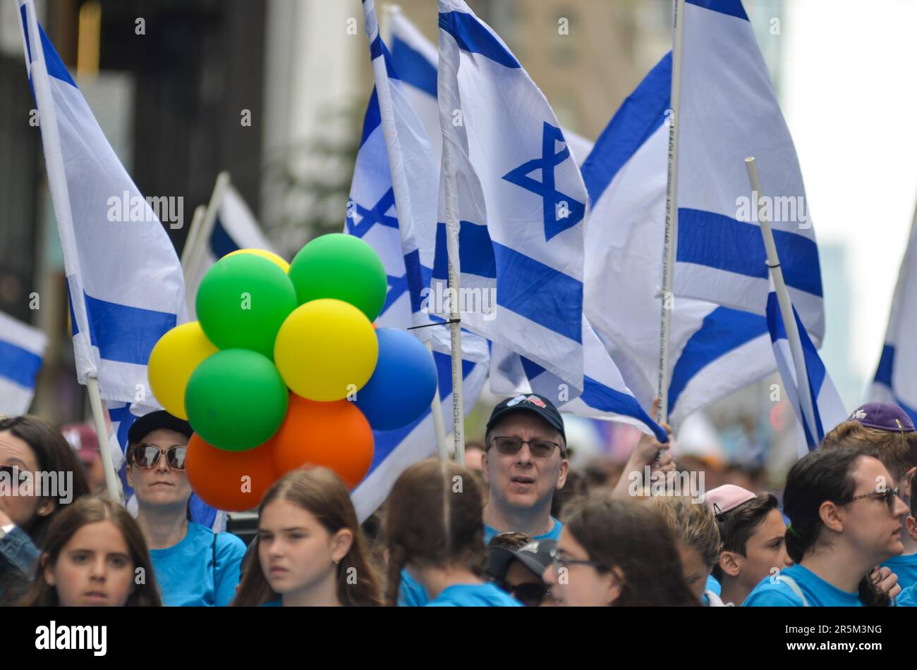 New York City, United States. 4th June, 2023. Participants march way up