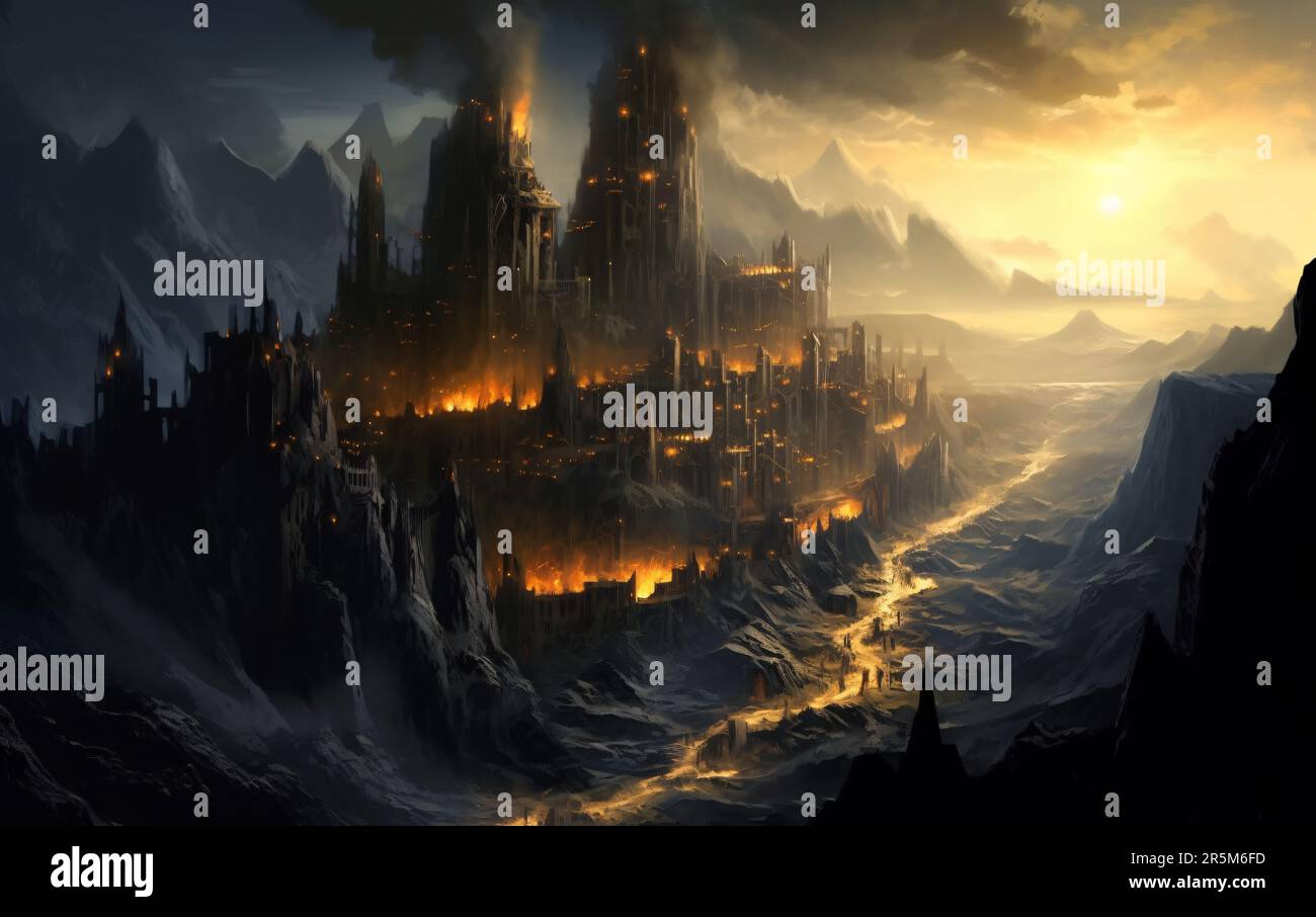 Fantasy Dark City