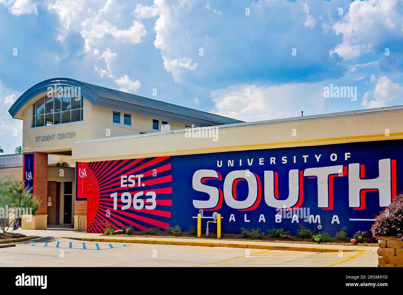 The University of South Alabama student center, June 3, 2023, in Mobile