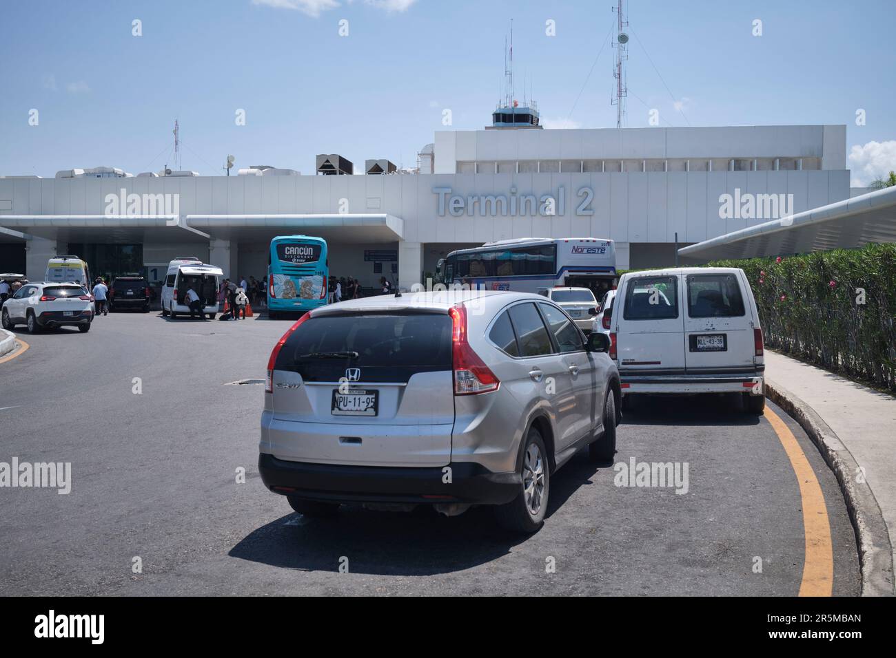 Terminal 2 Cancun Airport Yucatan Mexico Stock Photo Alamy