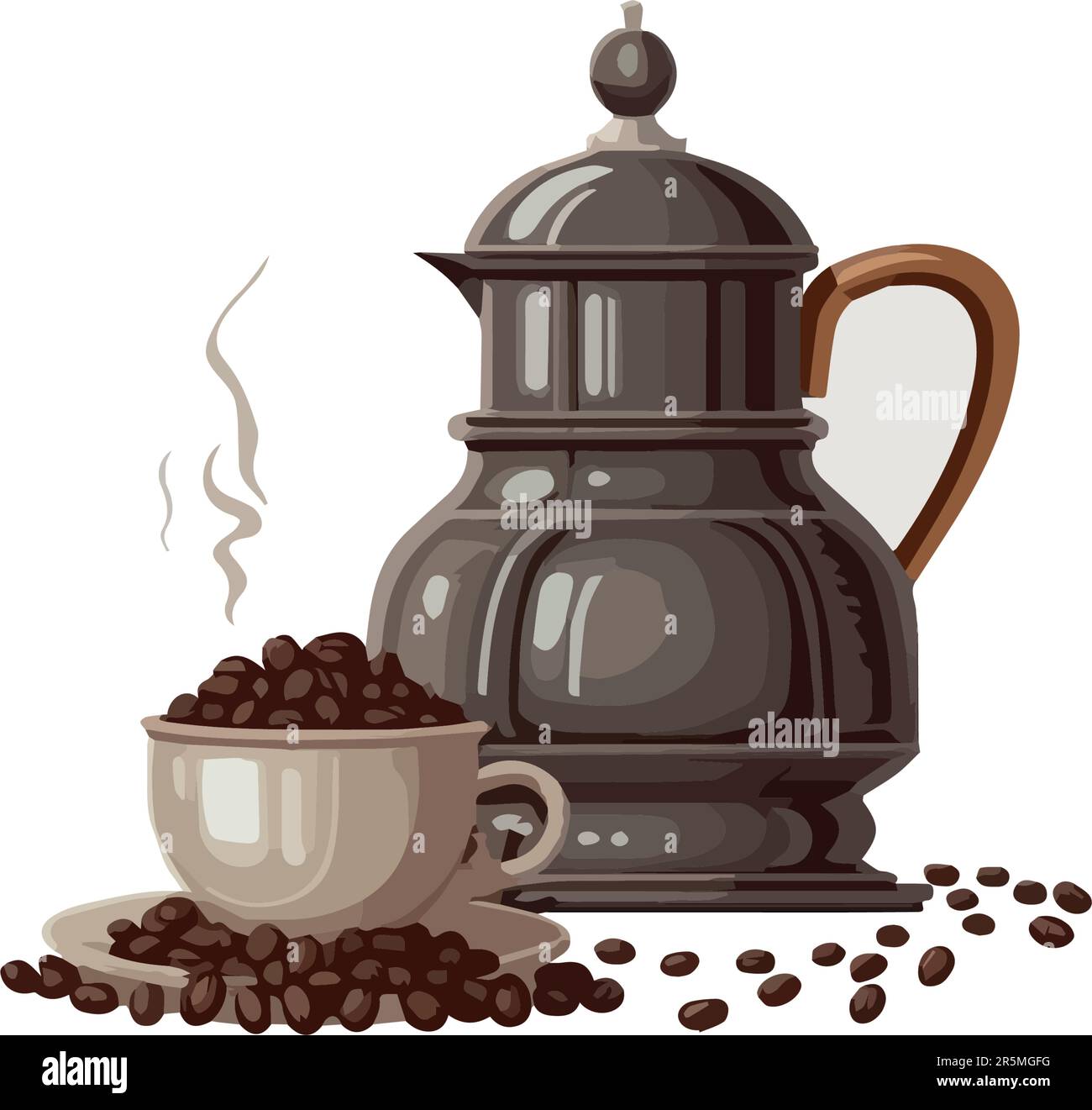 https://c8.alamy.com/comp/2R5MGFG/set-with-coffee-beans-and-coffee-grinders-and-cup-2R5MGFG.jpg