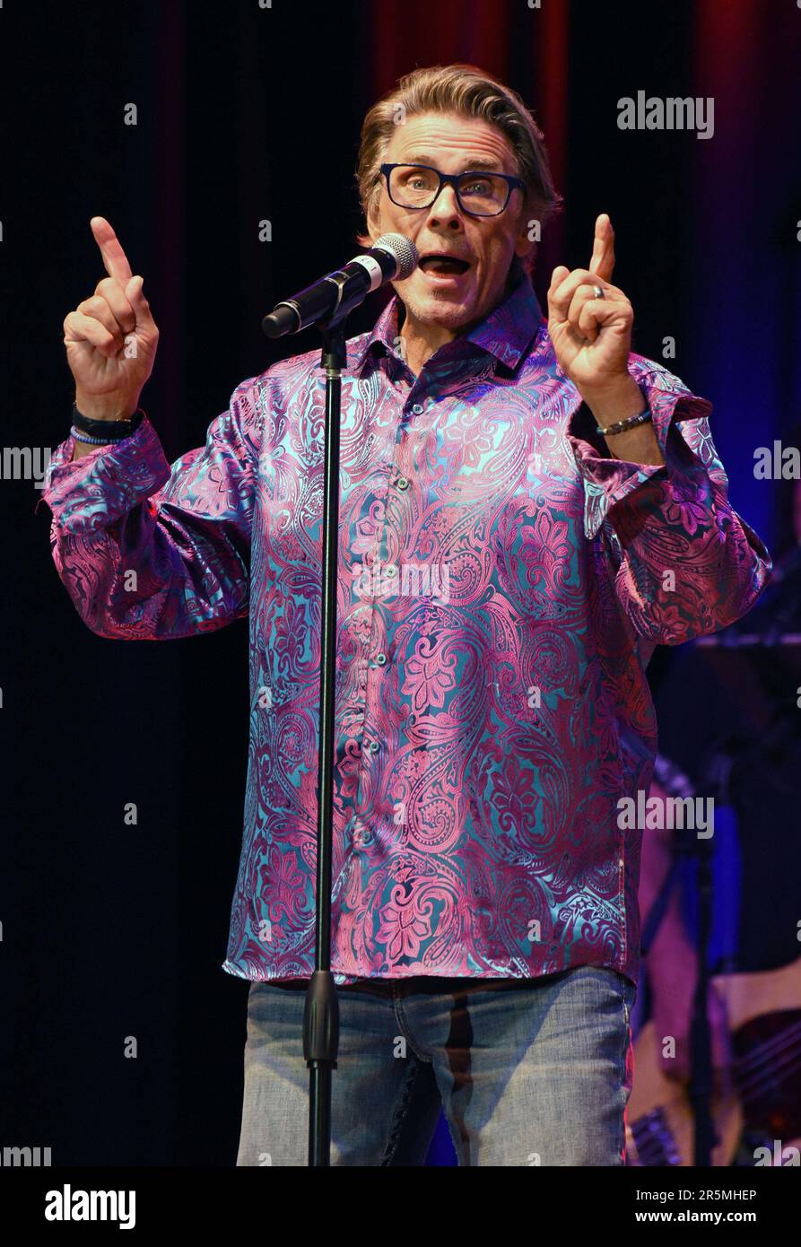 Hiawassee, GA, USA. 3rd June, 2023. The Vogues, Bo Wagner on stage for