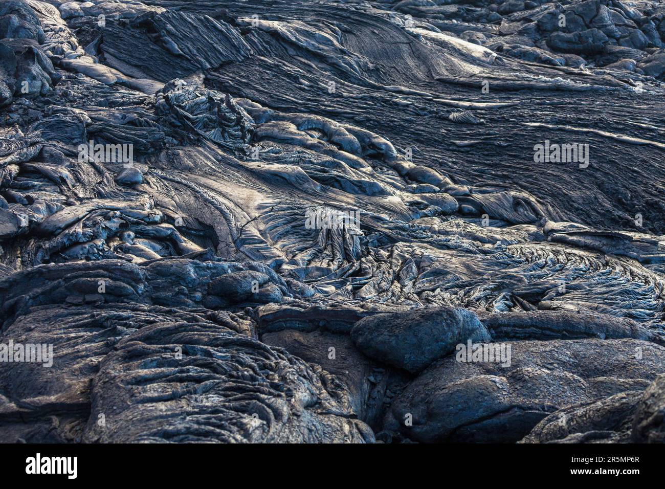 Lava flow on Big Island, Hawaii Stock Photo - Alamy