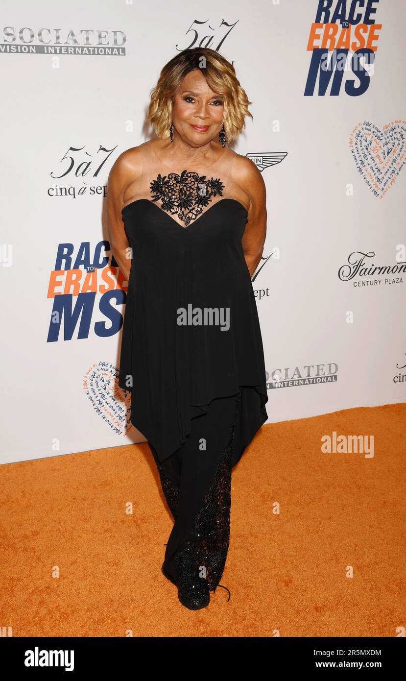 LOS ANGELES, CALIFORNIA - JUNE 02: Thelma Houston attends the 30th Annual Race To Erase MS Gala at Fairmont Century Plaza on June 02, 2023 in Los Ange Stock Photo