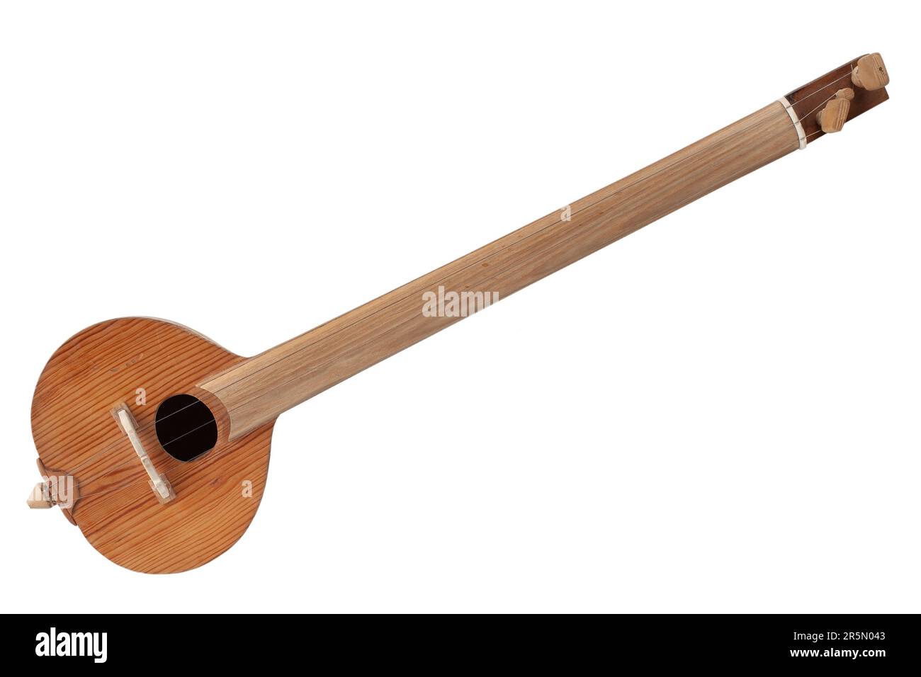 Turkish tambur. Longnecked folk string instrument of the lute family