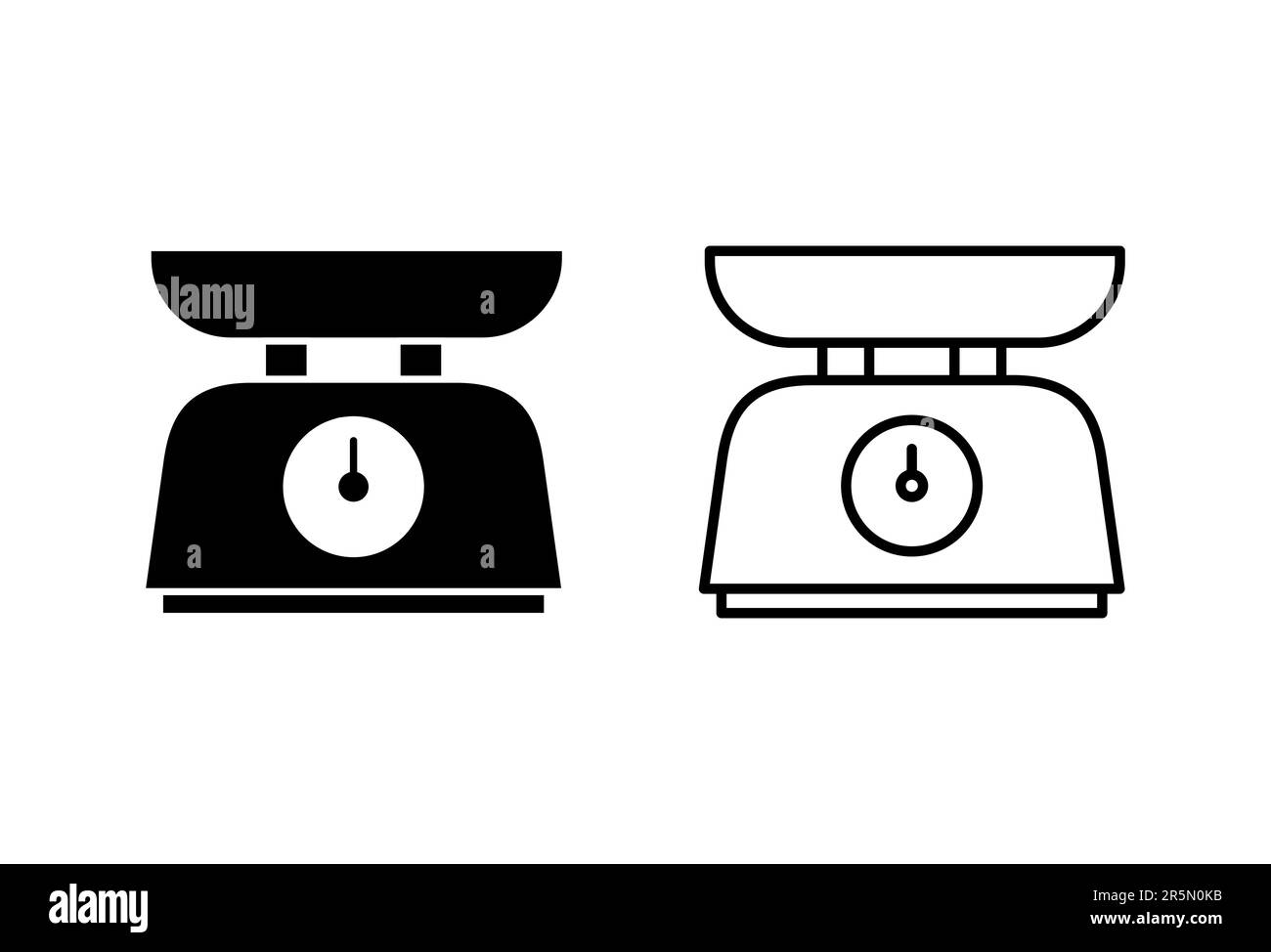 Scales icon set. Weight scale icon Stock Vector Image & Art Alamy