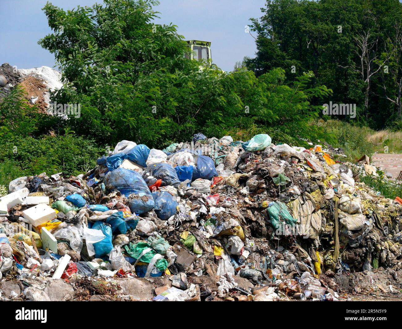 Maulbronn, landfill, rubbish dump Stock Photo Alamy