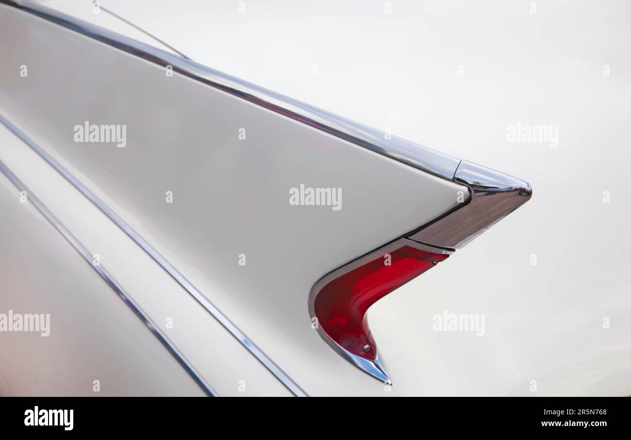 Rear fin of a Cadillac Stock Photo - Alamy