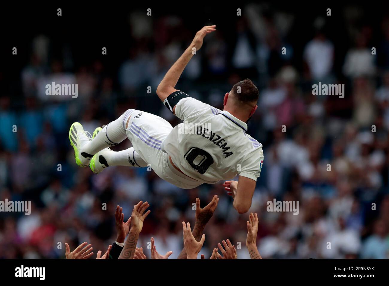 Madrid, Spain; 4.06.2023.- Karim Benzema says goodbye to Real Madrid ...