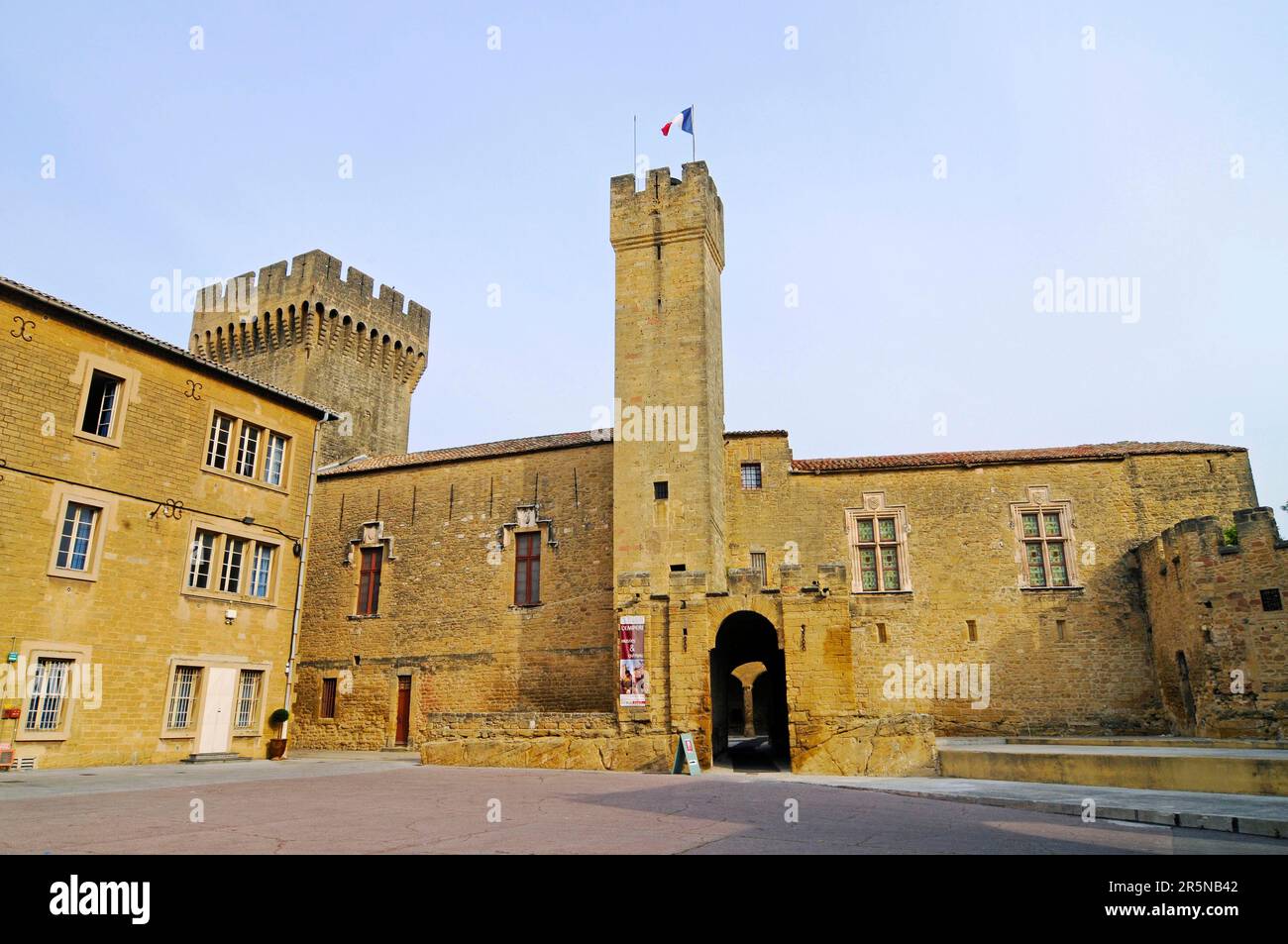 Chateau de l'Emperi, Musee, Museum of Military History, Salon-de-Provence, Bouches-du-Rhone, Southern France, France Stock Photo