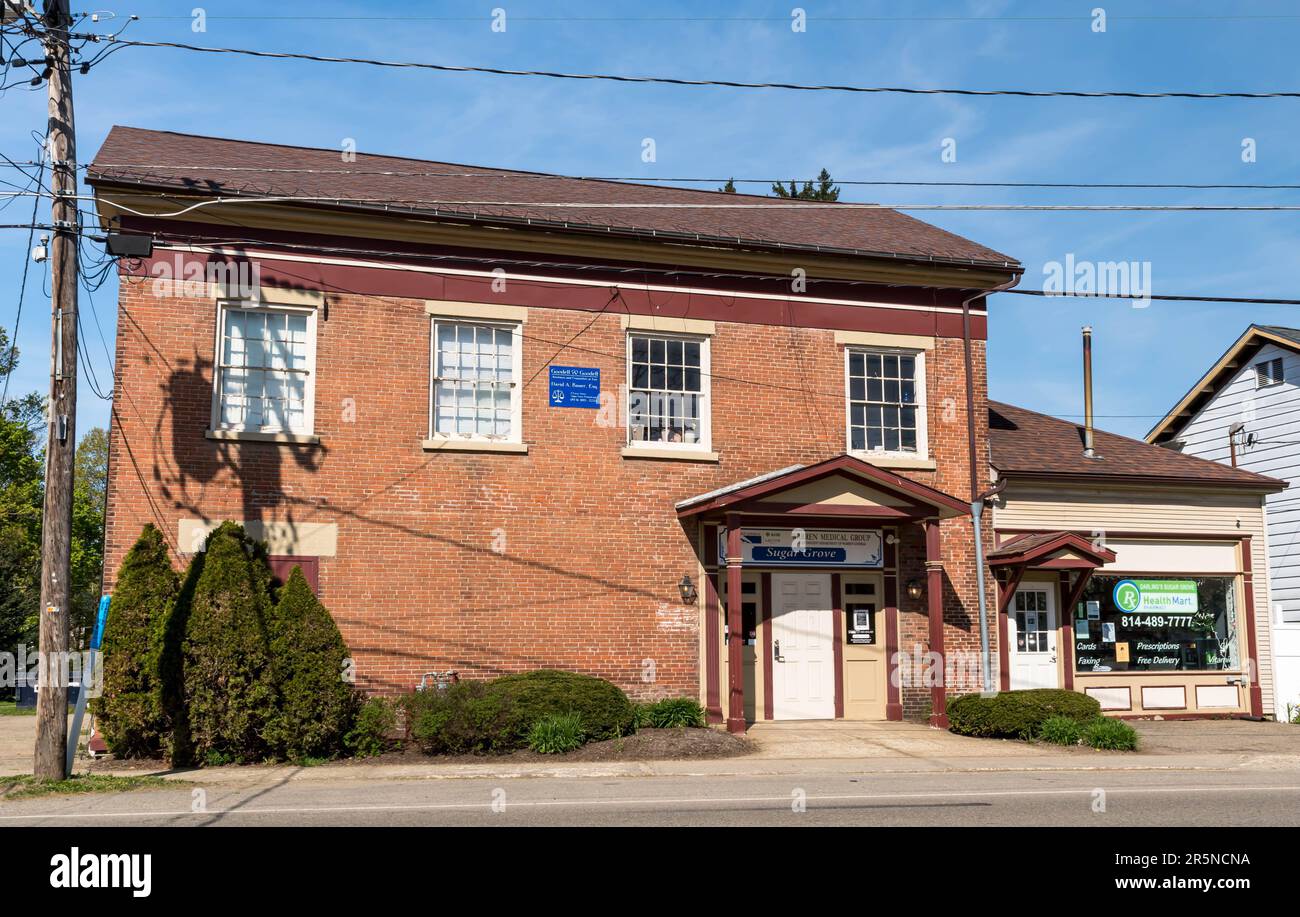 A building on Forest Street that houses a medical office, a law office